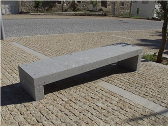 Azul Grao Fino Granite Urban Benches Azul Grao Fino Granite Urban Benches