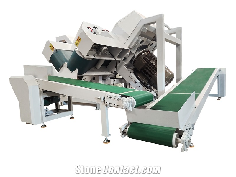 Double Blade Thin Stone Veneer Saw Strip Cutting Machine