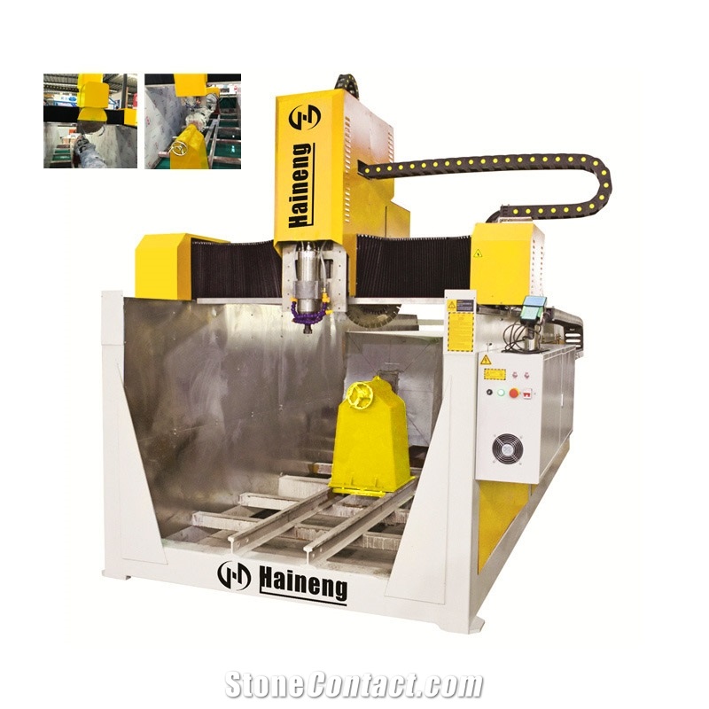 Dragon Column Stone Engraving Machine CNC Marble Carving Machine