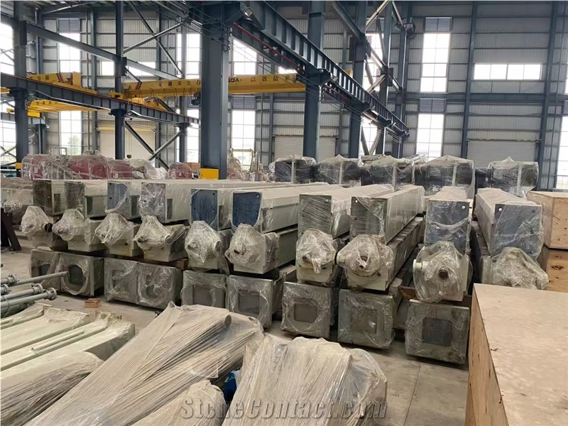 Gantry Pillars Multi-Blade Granite Marble Block Cutting Machine