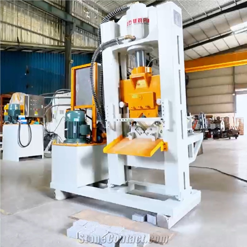 Hydraulic Cube Stone Splitting Cutting Machine