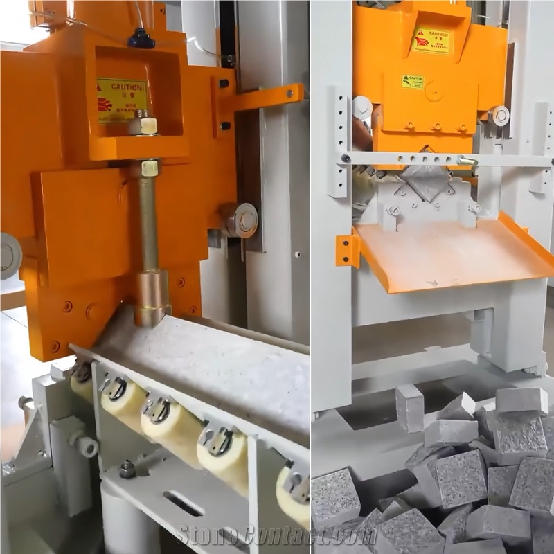 Hydraulic Cube Stone Splitting Cutting Machine