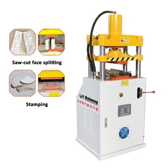 Stone Saw-Cut Face Splitting Machine Travertine Stone Stamping Machine