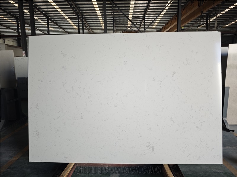 2700*1800*18Mm Black Artificial Calacatta Quartz Slabs