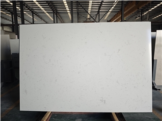 2700*1800*18Mm Black Artificial Calacatta Quartz Slabs