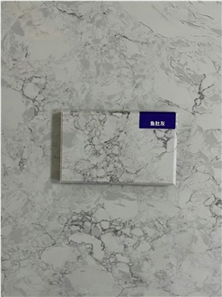 2700*1800*18Mm Fish Belly Grey  Artificial Stone Slabs