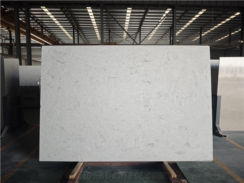 White Indoor Flooring Engineered Marble