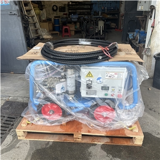400 Bar Manual Chea Water Blasting Machine To Make Stone Rough Wh-4021