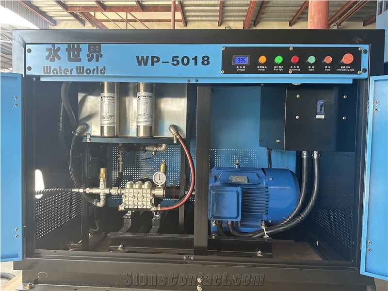 Italy Pump High Pressure Water Blast Machine Granite Process WP-5018