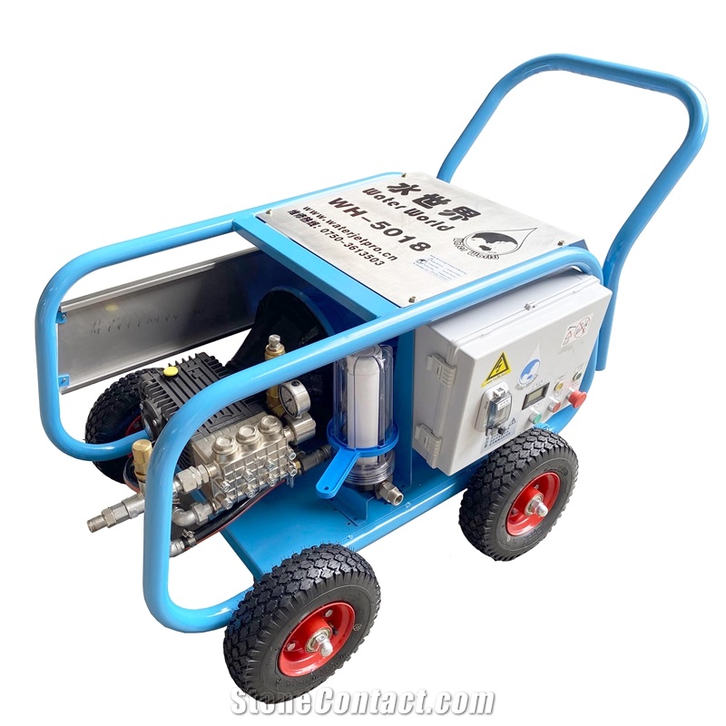 Stone Water Blasting Hydraulic Color Finish Machine WH-4021