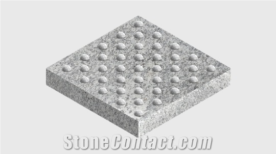 Granite Tactile Plate With Cone-Shaped Reef