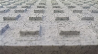 Granite Tactile Tile With Square Grooves