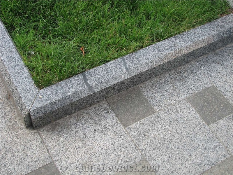 Grey Granite Curbstones