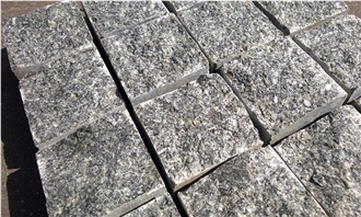 Saw-Cut Granite Paving Stone- Split Cobble Stone
