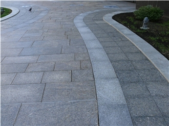 Sawn Cut Granite Walkway Paving Slabs