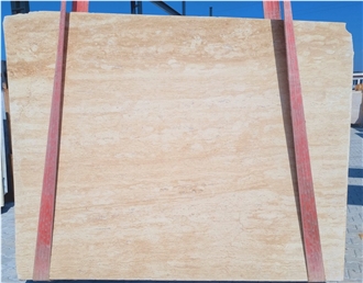 Denizli Travertine Slabs, Travertine Tiles Veincut