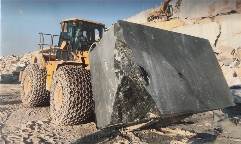 Galaxy Black Polished Marble Slabs