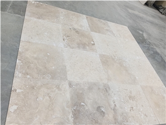 Light Medium Travertine Filled And Honed Tiles Light Medium Travertine Filled And Honed Tiles