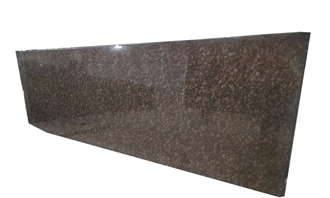 Bala Flower Granite Slabs, India Brown Granite