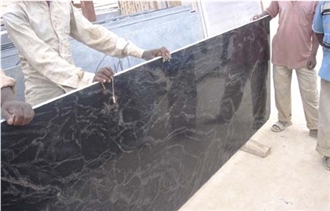Black Markino Marble  Tiles, Polished Marble