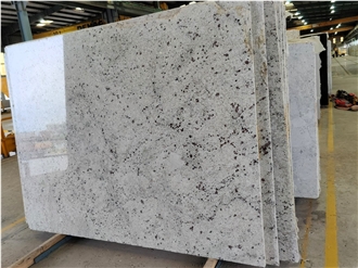 Colonial White Granite Slabs