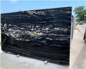 Fusion Black Granite Slabs Premium