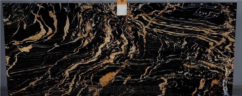 Fusion Gold Granite Slabs Polished Tiles