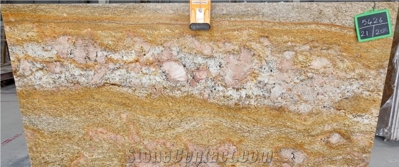 Imperial Gold Granite Slabs