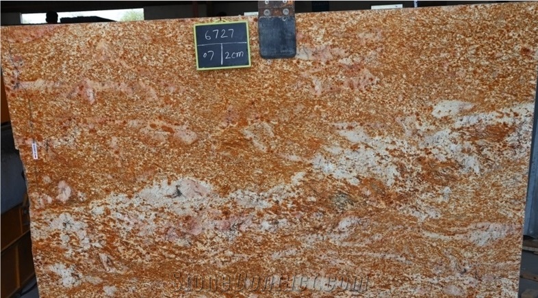 Imperial Gold Granite Slabs
