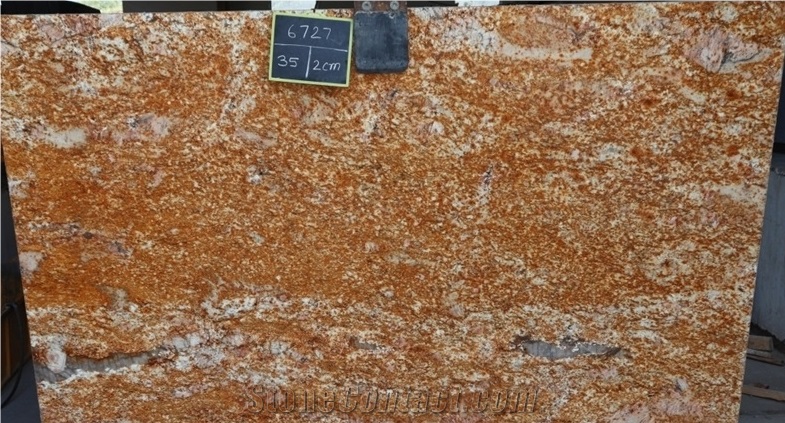 Imperial Gold Granite Slabs