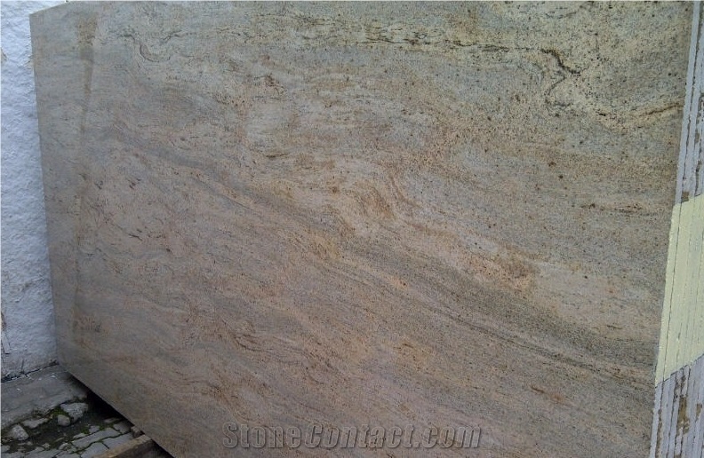 Imperial Gold Granite Slabs, India Yellow Granite