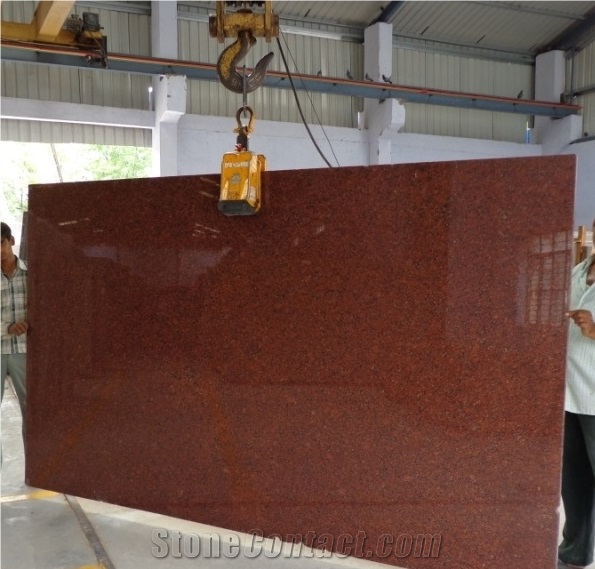 Imperial Red Granite Slabs