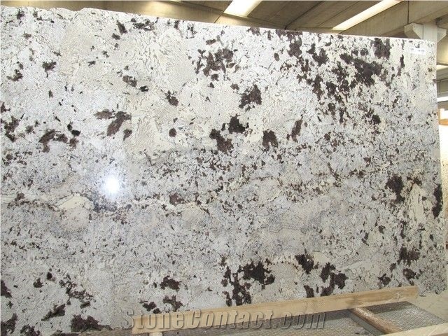 India Alaska White Granite Slabs