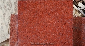 Jhansi Red Granite Slabs