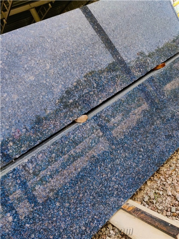 Kingfisher Blue Granite Slabs