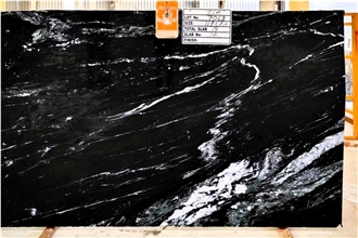 Marine Black Honed Granite Slabs Premium