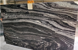 Mercury Black Marble Slabs