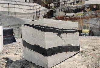 Panda White Marble Blocks