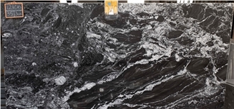 Polished Black Forest Granite Slabs For Wall