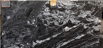 Polished Black Forest Granite Slabs For Wall