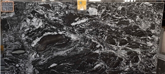 Polished Black Forest Granite Slabs For Wall