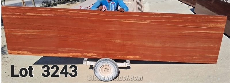 Red Limestone Slabs