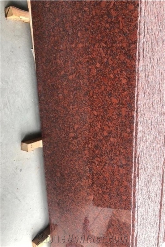 Ruby Red Granite  Slabs