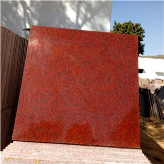 Ruby Red Granite Slabs Cut To Size Premium