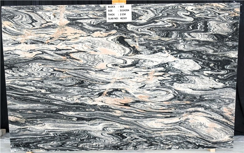 Sunset Beach Granite Slabs Premium Quality India