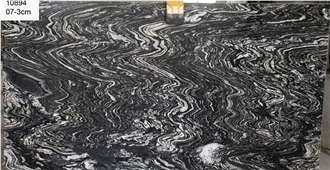 Sunset Black Granite Slabs