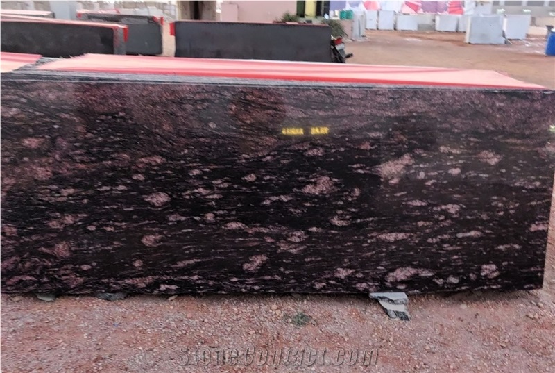 Topaz Brown Granite Slabs