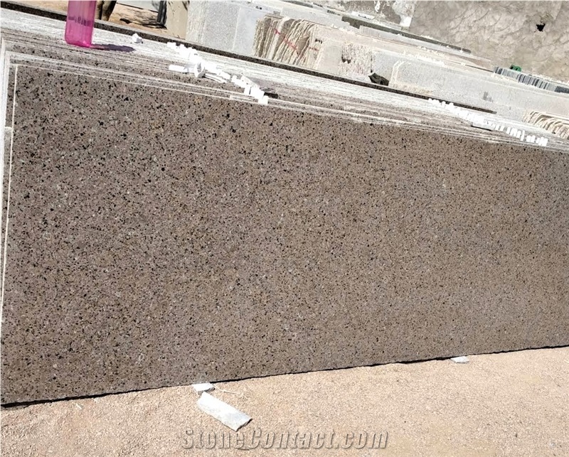 Yellow Silk Granite Slabs