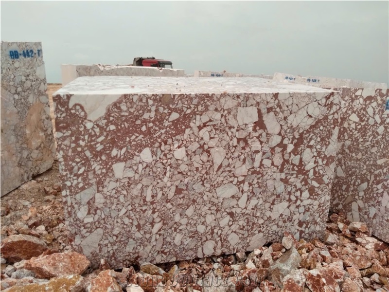Calacatta Viola Red Marble Slabs Cheap Price Factory