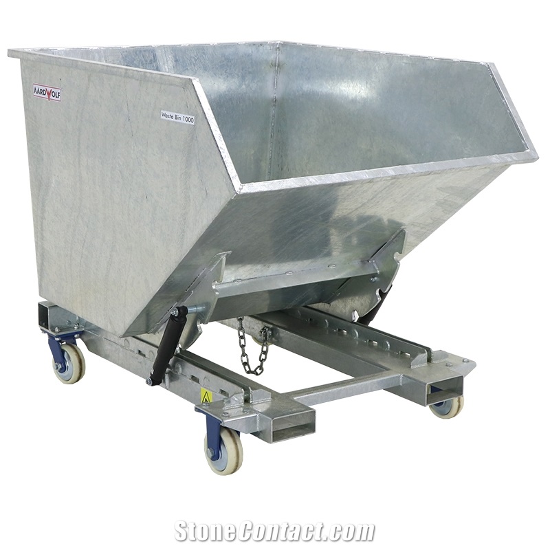 Waste Bin WB1000G (Galvanised) 3Mm